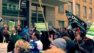 Delegates rally in support of OPSEU members at the LCBO [upl. by Standley162]