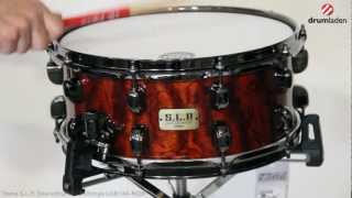 Tama SLP Snaredrum GBubinga LGB146NQB [upl. by Smaoht]