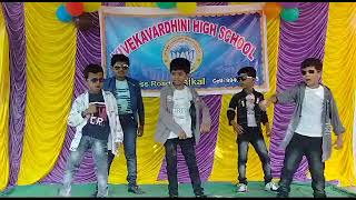 ismart Shankar title song performance by Mahith and group from Vivekavardhini school Raikal [upl. by Nnaik]