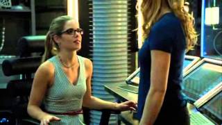 Felicity Smoak amp Sara Lance deleted scene from 2x19 [upl. by Dahsraf]