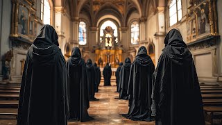 🎶 Harmonizing Hymns in Church with Black Monks  Gregorian Chant  Catholic Chant 🎶 [upl. by Natek]