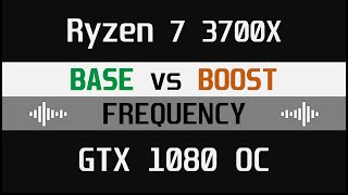 Ryzen 7 3700X  Core Performance Boost ON vs OFF  GTX 1080 OC 1080p Ultra [upl. by Essirahc]