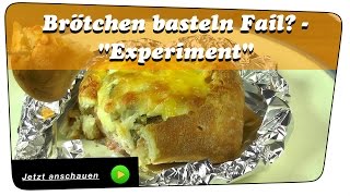 Ich wollte ein leckeres Brötchen basteln und dann passierte folgendes  quotExperimentquot [upl. by Nitsreik754]