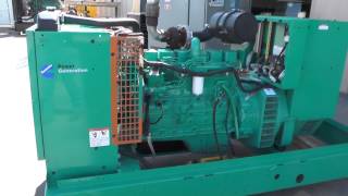 Cummins 100 kW Diesel Generator Set  Used 208 Volt Standby 6BT59G6 Unit86225 [upl. by Keel]