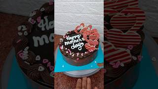 mothers day cake chocolate cake decorating youtubeshorts shorts mothersdaycake [upl. by Ashwin]