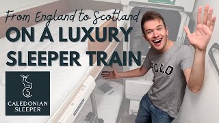 The Caledonian Sleeper review Luxury overnight sleeper train from London to Glasgow in Classic Room [upl. by Bor]