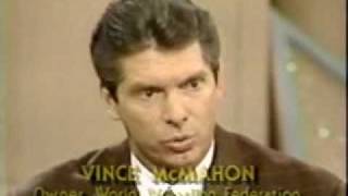 Vince McMahon and Murray Hodgson on Donahue  March 16 1992 [upl. by Gilpin]