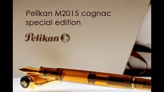 Pelikan M200 Cognac special edition stilografica M205 unboxing [upl. by Ydnor]