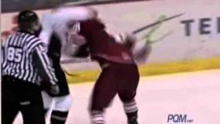 Nicholas Chouinard vs JeanPhilippe Mathieu Oct 24 2010 [upl. by Atiz]