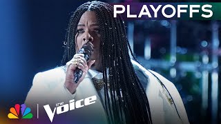 Asher HaVon CRUSHES the Competition with His Performance of quotTitaniumquot  The Voice Playoffs  NBC [upl. by Sitra568]