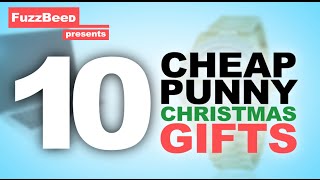 10 Cheap Punny Christmas Gifts [upl. by Babcock235]