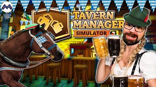 Jeg arrangerer verdens beste oktoberfest sier vi  Tavern Manager Simulator [upl. by Calendra]