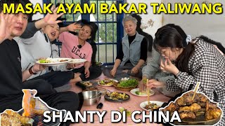 MASAK AYAM BAKAR TALIWANG UNTUK KELUARGA TERCINTA DI CHINA SAMPAI KEHUJANAN SEMUANYA BILANG ENAK🥰 [upl. by Neirb]