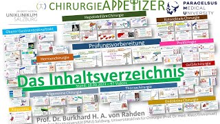 Inhaltsverzeichnis CHIRURGIE APPetizer STAND 18092023 [upl. by Keelby473]