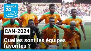 CAN2024  qui sont les favoris de cette 34e édition  • FRANCE 24 [upl. by Llyrrad]