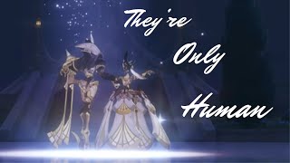 Genshin impact Amv They’re Only Human [upl. by Kristofer]