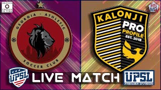 Georgia Athletic SC v Kalonji ProProfile  UPSL GA Conference Premier Division  September 8 2024 [upl. by Keraj]