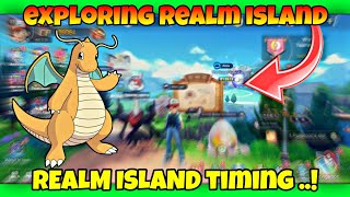 EXPLORING REALM ISLAND in POKEVERSE WORLD pokeverse [upl. by Elnore]