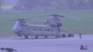 German Sikorsky CH53 • Katterbach Army Airfield Ansbach Germany [upl. by Reamy]