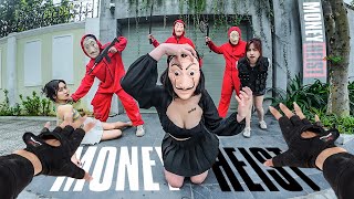 Parkour MONEY HEIST Season 1  POLICE Cant ESCAPE and SURVIVE In REAL LIFE BELLA CIAO REMIX POV [upl. by Whitney177]