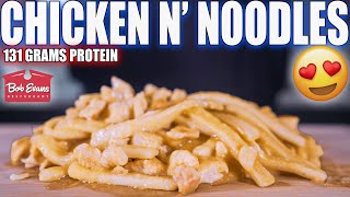 ANABOLIC CHICKEN N NOODLES  High Protein Bob Evans Meal Prep Recipe [upl. by Vincentia]