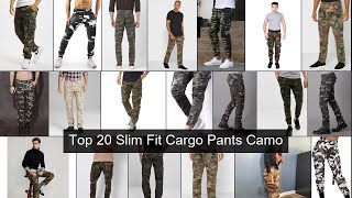 Top 20 Slim Fit Cargo Pants Camo Ideas 1 [upl. by Nakasuji]