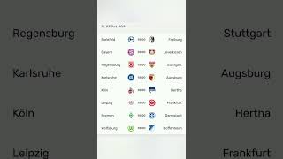 DFBPOKAL Achtelfinale auslosung 2024 bundesliga dfbpokal dfb achtelfinale [upl. by Newbold378]