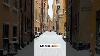 Snowy Stockholm music relaxingmusic ambient [upl. by Ximenes]