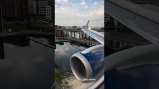 crazy landing beautiful aviation viral vlog travel video airbus viralvideo viralshorts [upl. by Trillbee]