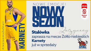 NOWE EMOCJE  💛💙 Nowy sezon 2425 Karnety w sprzedaży Zapraszamy [upl. by Neneek]