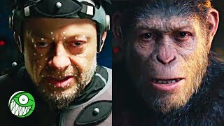 ANDY SERKIS El actor detrás de CAESAR GOLLUM Y SNOKE  El Planeta de los Simios La Guerra [upl. by Pascal]