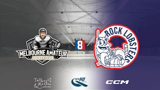 Mel Amateur HC Vs Rock Lobsters  Div 8  3rd November  iceHQ Rec League ice hockey [upl. by Iana301]