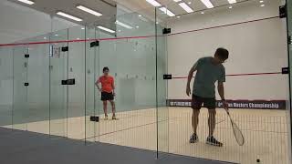 Peter Hill in finals of Asian Squash Masters 13 October 2024 [upl. by Acessej]