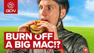 How Far Do I Need To Ride To ACTUALLY Burn Off A Big Mac [upl. by Ordisi]