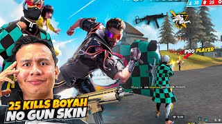 No Gun Skin 😲 25 Kills Op 1 Vs 4 Gameplay 😈🌍 [upl. by Jared]