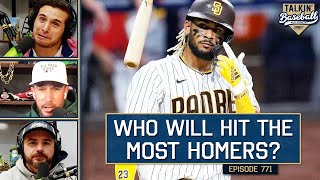 Who Will Hit the Most Home Runs in 2024  771 [upl. by Narmak]