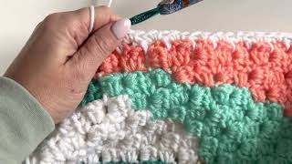 Crocheting a Border on a C2C Blanket [upl. by Nhepets]