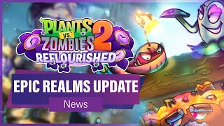 PvZ2 Reflourished just got a MASSIVE UPDATE Flame Weed PvZ 3 Event amp Hypothermic Hollows [upl. by Nahsab]