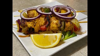 Delicious Grilled Chicken Skewers  Home kitchen videos [upl. by Elicec]