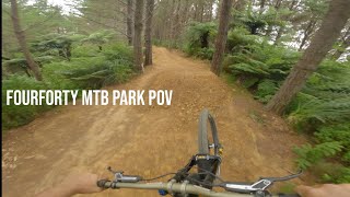 Fourforty Mtb Park DH POV  James Macdermid [upl. by Liddie]