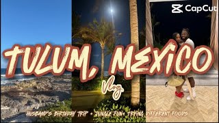 TULUM MÉXICO VLOG  HUBBY’S BIRTHDAY TRIP HILTON RIVERA MAYA ALLINCLUSIVE RESORT  JUNGLE FUN [upl. by Eiramnaej]