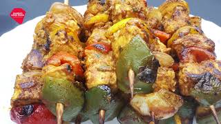 Chicken Shish Kababs Recipe Shish Tawook Shish Tawook Recipe [upl. by Monti]