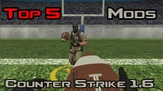 Top 5 Mods of Counter Strike 16 [upl. by Aryamoy]