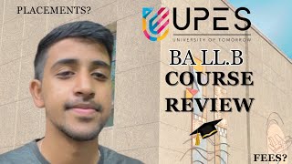 BA LLB Placements amp Fees  Full Course Details  UPES Dehradun [upl. by Berkin]