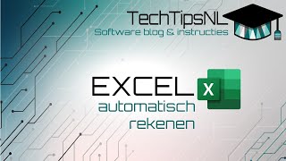 Excel  Automatisch berekenen [upl. by Anerok]