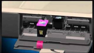 How to insert and remove cartridges of HP printers [upl. by Balliol828]