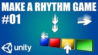 How To Make a Rhythm Game 1  Hitting Notes [upl. by Aicilet]