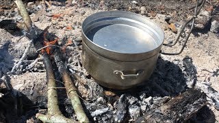 Campfire Mashed Potato Bowl with the Czech Mess Kit [upl. by Mei346]