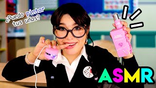 😳 La chica TÍMIDA del salón 😱 te HACE LAS UÑAS 💅 I ASMR en ESPAÑOL I Ges ASMR [upl. by Hampton]