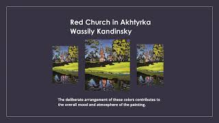 Red Church in Akhtyrka Wassily Kandinsky [upl. by Annanhoj177]